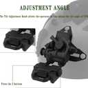Tactical Night Visions NVG L4G69 Mount, Helmet Nylon Adapter Attachment PVS15/PVS18/PGPNVG18 Gear for Fast 3-Hole Helmet Accessories