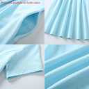 JE Sterguard Girls Dresses with Pockets, Girl Skater Dress for Girls 4t-14 Cotton Sleeveless Party Casual Clothes (Blue, XL)