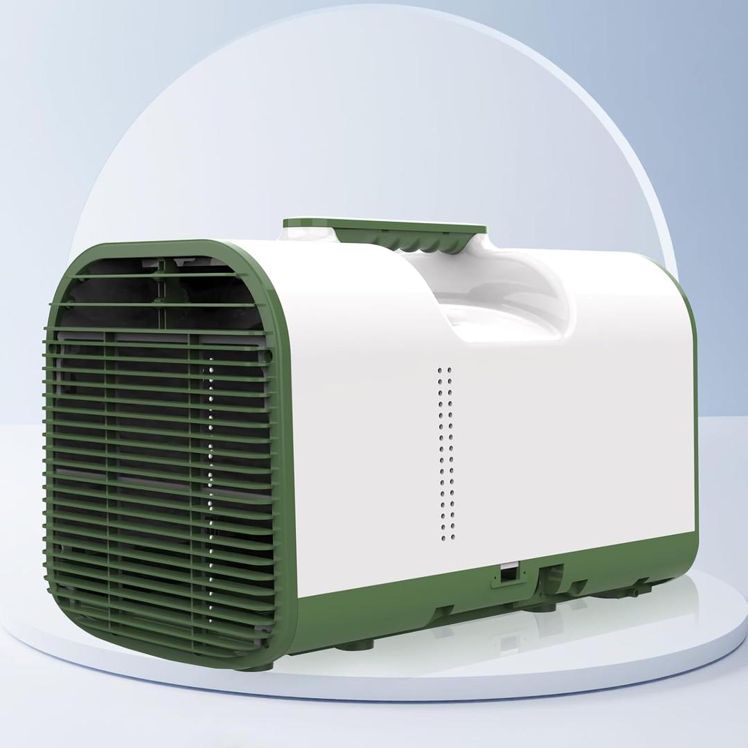 Portable Air Conditioner,Fast Cooling 600W Power Consumption Air Conditioners Dehumidifier, 5100BTU AC Portable Mini Air Conditioner for Camping Tent, RV, Truck, Van and Fishing,Pet(AC ONLY) (S02-BKL)