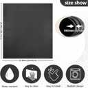 Black Dishwasher Magnet Cover Magnetic Sticker Dish Washer Door Panel Cover Fridge Kitchen Appliance Magnet Decal Sheet Decor 23x26 inch