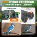 12x32 Compact Binoculars for Adults - High Powered Lightweight Small Binoculars with Large View - Super Bright Waterproof Binocular for Bird Watching Travel Cruise Ship Hiking Sports Concert