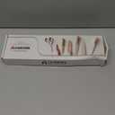 Astercook Knife Set, 13 Pieces Kitchen Knives Set with Healthy Anti-Rust Coating, Dishwasher Safe, Stainless Steel Chef Knife Sets with 6 Blade Guards, Perfect Holiday Gifts for Kitchen (Large, Cream)