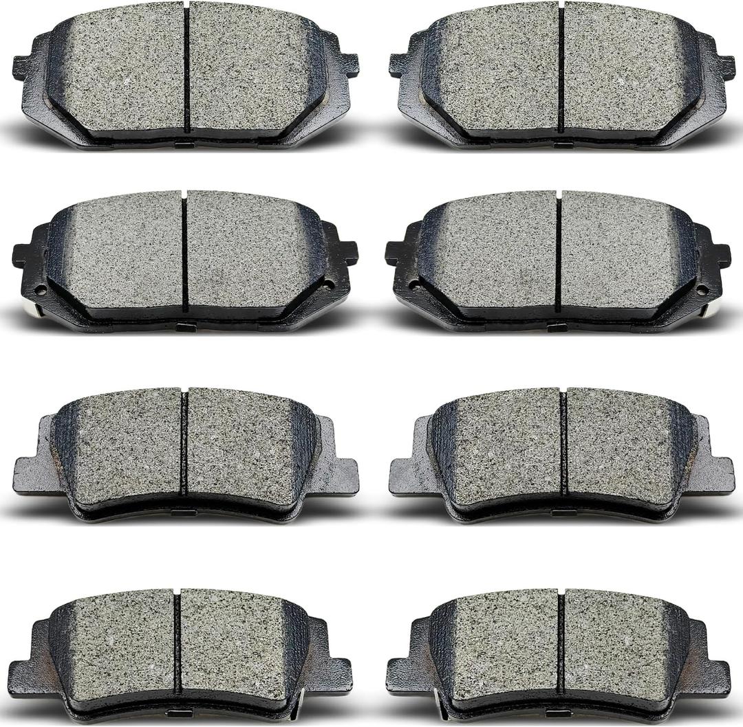 D2299 D2398 Front Rear Ceramic Brake Pads Set Fit For 2022 2023 2024 Hyundai Tucson, For 2023 2024 2025 Kia Sportage