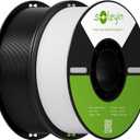 Soleyin PLA Filament 1.75mm 2KG, Black & White 3D Printer Filament 2 Pack 1kg Spool, Neatly Wound, 0.02mm Accuracy, Strong Adhesion, High-Speed Printing, No Warping, Fits Most FDM Printers