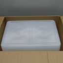 IRIS USA 4-Pack Storage Bins with Lids, 15 Quart, Shoe Boxes Clear Stackable Containers Organize Shoes Closet Shelves, Classroom Organization Teacher Tools, Game Storage - BPA-Free Plastic