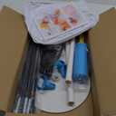 Chamvis Balloon Arch Kit, 9FT Height & 10FT Width Adjustable Balloon Arch Stand Frame Garland Stand: Wedding Baby Shower Birthday Photo Backdrop