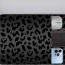 Laptop Sleeve Bag 15.6-16 inch, Compatible with MacBook Air 15 inch M2 2023 A2941/16 Pro M2 A2780 M1 A2485 /Pro Retina 15 A1990,Chromebook,HP,15.3-16 inch Notebook (Black Leopard Cheetah)