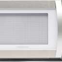 Farberware 1.3 Cu. Ft. Countertop Microwave Oven  1100 Watts Power, Smart Sensor Auto Cook Settings, Defrost, Easy Clean and Child Safety Lock - White Platinum