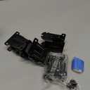 4 Pack Folding Table Legs, Folding Brackets, Folding Leg Fittings, Self-Locking Hinge with Screws for Table Chair Seat Desk Repair DIY