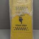 3 Pcs Caution Watch Your Step Sign Safety Double Sided Floor Heavy Duty Plastic Warning Caution Sign for Home Yard Outdoor Wet Floor Step, 24 x 11.6 x 8 Inch, Black on Yellow