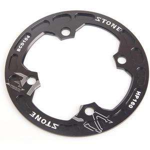 ACEOFFIX Stone Alloy MTB Bike Bash Chain Guard BCD 104mm 150mm 160mm BCD104 for XC AM FR DH Bicycle Chain Guard 30T - 36T (black)
