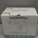 Smart Bird Feeder with Camera, AI Bird Species Identification Solar Powered Panel, 2.5k HD Video Bird House with Camera for Outside Garden, Ideal Gifts for Lover,Valentine's Day, Green