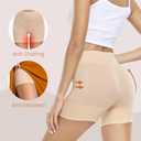 BESTENA 3 Pack Slip Shorts for Under Dress Anti Chafing Shorts Boyshorts Panties for Women (XL)