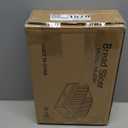 Bamboo Bread Slicer Guide: Bread Cutter for Homemade Bread Loaf - Adjustable and Foldable with Crumb Tray