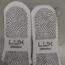 LUX Sports ProCleat Performance Grip Socks GripArray - Athletic Socks for Performance Sports - Grip Socks for Men and Women (One Size, White)