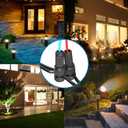 Low Voltage Wire Connectors - Outdoor LED Landscape Lighting Connector 12-18 Gauge Waterproof Landscape Lights Connector for Outside Path Light Deck Light Yard Light Backyard Lighting (60 Pack)