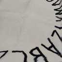 Topotdor Round Kids Play Rug Alphabet Nursery Area Rug Extra Large Soft Crawling Play Mat for Children Toddlers Bedroom (47 inch, White)