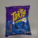Takis Blue Heat 6 pc / 3.25 oz Snack Size Case, Hot Chili Pepper Flavored Extreme Spicy Rolled Tortilla Chips, Best By June 12 2026 
