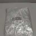 Clear Vinyl Oval Fitted Tablecloth Elastic Edged Table Cloth Waterproof Oil-Proof Plastic Cover Best for 48''x68'' Oval Table Only