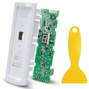 Upgraded 297370600 Refrigerator Control Display Board for Frigidaire & Crosley Freezer Electronic Control Board - Replaces 297241800, 297366100, PS3502428, 2020880