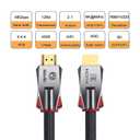 iBirdie 8K Fiber Optic HDMI Cable 100 Feet 31 Meter, Active Unidirectional Cord 8K 60hz, 4K 120hz, 4K 144hz, HDCP 2.3 2.1, Compatible for Apple-TV PS5 4070 4080