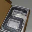 ISUNMEA 9 Inch Solar Lighted House Numbers for Outside, Light Up Waterproof LED Address Numbers Signs for Houses, Large Personalized Illuminated Exterior Modern House Numbers Light (6-Black, 9IN)