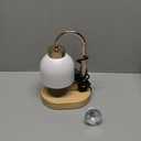 Candle Warmer Lamp, with Timer Dimmer, Height and Brightness Adjustable, Modern Electric Wax Warmer for Women Mom, Best Birthday and House Warming Gift for New Home Decor (White)