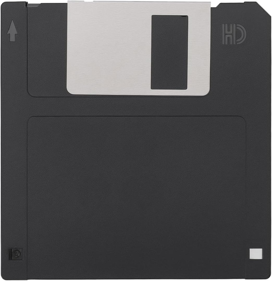 1 Piece 3.5 Inch Floppy Disk Cleaner 1.44MB Format a Floppy Disk Cleaner Portable Floppy Disk Cleaner for PC Amiga Atari ST Archimedes Black