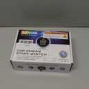 Car Alarm System Push to Start Ignition Kit, PKE Passive Keyless Entry Car Alarm System with Remote Start, Push to Engine Start StopConnect to car Original Horn (1. without siren)