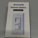 DEWENWILS Dimmer Switch for LED Lights, 600W Incandescent/Halogen and 150W CFL/LED, Single-Pole or 3-Way Dimmer Light Switch, ETL  cUL Listed, White