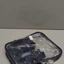 SPODEARS Clear Crossbody Bag for Stadium Events & Concerts - Adjustable Shoulder Strap Purse with 1 Bottle Holder (Medium, Navy)