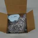 Round Rubber Plug Hole Grommet Kit 7 Sizes Black Double Sided Electrical Firewall Gasket Kit for Protecting Cable Wire Hole Plug Assortment Automotive Supply (52 Pieces)