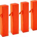 Football Pylons Football Field Markers End Zone Markers Sand Weighted Anchorless Football Endzone Pylons Football Accessories- Orange
