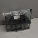 6pcs Solar Fence Lights, Motion Sensor Outdoor Light, 3 Lighting Modes Dusk to Dawn Porch Lamp IP65 Waterproof, Outdoor Solar Wall 600LM, 1200mah Suitable for Patios, Porches, Garage (Black)