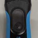 Braun Electric Series 3 Razor with Precision Trimmer, Rechargeable, Wet & Dry Foil Shaver for Men, Blue/Black, 4 Piece