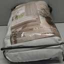 Natural Linen 100% Black Out Curtains 86 Inches Long 2 Panels Set for Bedroom Cream Ivory Pinch Pleated Back Tab Thermal Insulated Energy Efficient Window Curtains Living Room High Ceiling Length