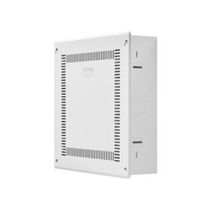VEVOR Structured Media Enclosure, 14-Inch, Recessed in-Wall Media Box with Cover, Wall-Mount Cable Management Box Kit, Structured Wiring Multi-Media Cabinet, Cold-Rolled Steel, for TV Home Theater