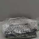 HEYSKAY Car Seat Organizer-Passenger Seat Organizer, Collapsible Small Car Seat Organizer for Console Front/Back, Car Caddy with 4pc Drink Holders Automotive Backseat Organizer for Kids (Black&White Check)