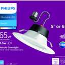 Philips 8.5-Watt (65-Watt) Retrofit Downlight LED Daylight Light Bulb 1 count