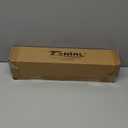 TONIAL Curtain Rods 32 to 115 Inch(2.6 to 9.6 ft), Telescoping Splicing 3/4 Single Rods for Windows 66 to 120 Inch Decorative Drapery Rod with Translucent Diamond Finial, Luxury Gold