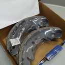 BOSCH BS714 Blue Drum Brake Shoe Set - Compatible With Select Chrysler Grand Voyager, Town & Country, Voyager; Dodge Caravan, Grand Caravan; Plymouth Grand Voyager, Voyager; REAR