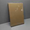 BD ART 12x16 White Picture Frame Made of Wood and High Definition Glass Display Pictures 8x12 with Mat or 12x16 Without Mat - Vertical and Horizontal Wall Mounting