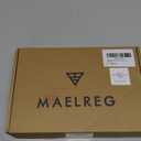 M MAELREG Golf Vests For Men Dry Fit Lightweight Moisture Wicking Performance Sports Breathable Golf 1/4 Zip Pullover Men (Large, Lavender)