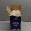 JOLLY CHEF 100 Pack Gold Plastic Disposable Cups, 12 oz Clear Plastic Cups Tumblers, Elegant Gold Rimmed Disposable Glasses for Wedding, Thanksgiving Day, Christmas