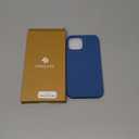 Miracase Compatible with iPhone 12 Pro Max Case, [Soft Anti-Scratch Microfiber Lining], Liquid Silicone Case Gel Rubber Shockproof Drop Protection Phone Case for 12 Pro Max, Capri Blue