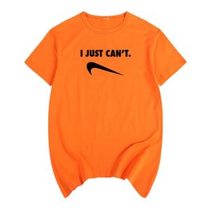 Port Company  T-Shirt Quality I Just Can't (Medium, Orange) Port Company  T-Shirt Quality I Just Can't (Medium, Orange)