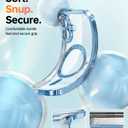 Meifigno Candy Series Case Designed for iPhone 16 Plus 6.7, [2X Screen Protectors] [Glitter Card & Wrist Strap] [MagSafe Compatible] Full Camera Protection for 16 Plus Case, Sky Blue