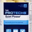 Flents Protechs Foam Ear Plugs, 50 Pair, Ideal for Sleeping, Snoring, Shooting, Working, Loud Noise, Traveling, Concerts, Construction & Studying, Disposable, Noise Reduction, NRR 29, 'New Formula'