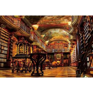 Ingooood- Jigsaw Puzzle- Fantasy Series-Classical Library- 1000 Pieces for Adult