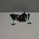 Metal Stakes Solar Lights Replacement Spike - Outdoor Ground Stake for Backyard Garden Lights Landscape Yard Pathway Patio Lamps Pole (Metal-12 Pack)- 0.78x5.36 Inches